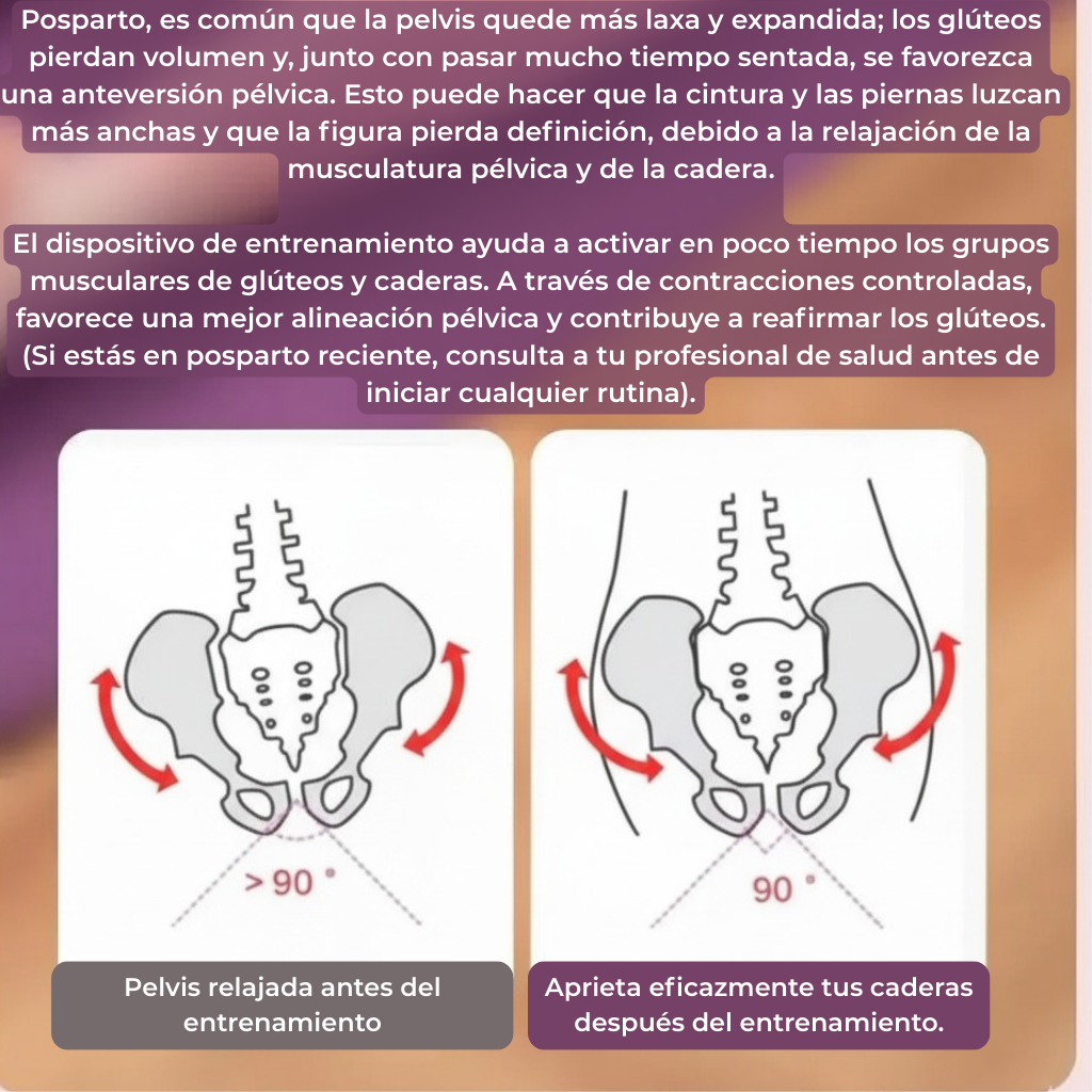 FemFit™ Fortalecedor de Suelo Pélvico, Glúteos y Muslos