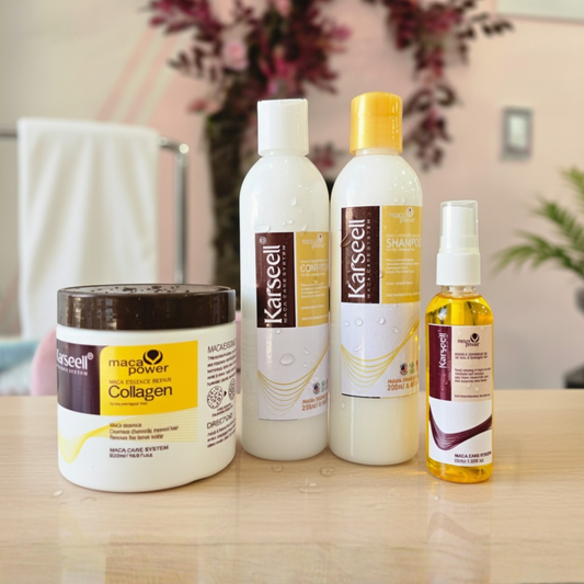 Kit Karseell 4 en 1 – Alisado, Hidratación y Brillo Profesional