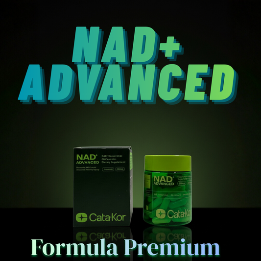 NAD+ Advanced 500mg | Fórmula Avanzada Antiedad con Resveratrol Liposomal 🧬✨