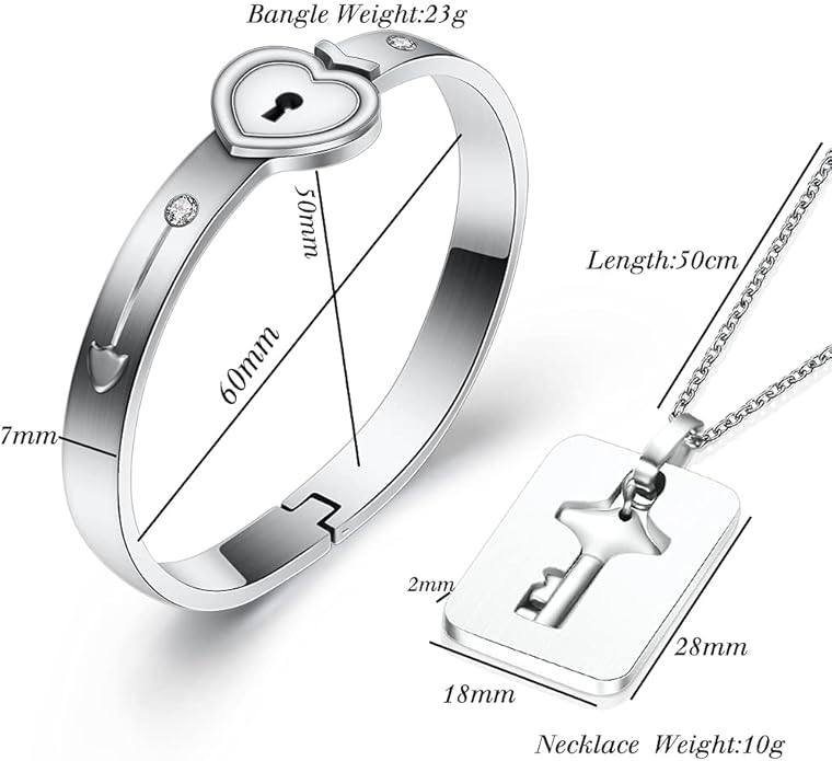 Vínculo Eterno con Llave y Corazón